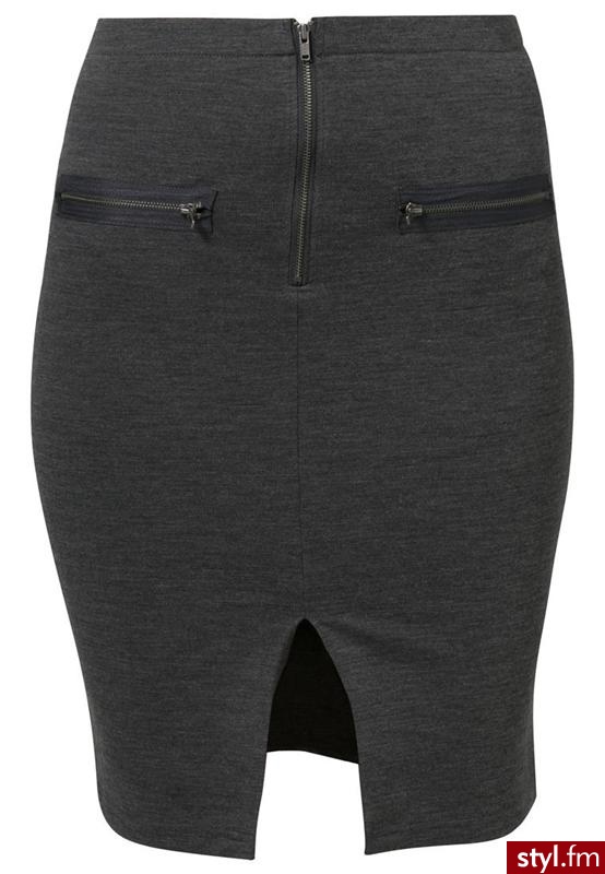 Object JANINA Spódnica ołówkowa  szary - Pozostałe Spódnice Moda