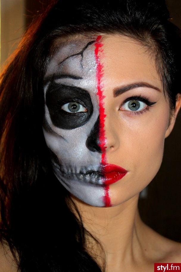 Halloween make-up - Artystyczne Makijaże