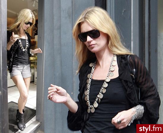 Kate Moss - Moda uliczna Inne Moda