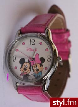 Zegarek z Mickey mouse - Pozostałe Dodatki Moda