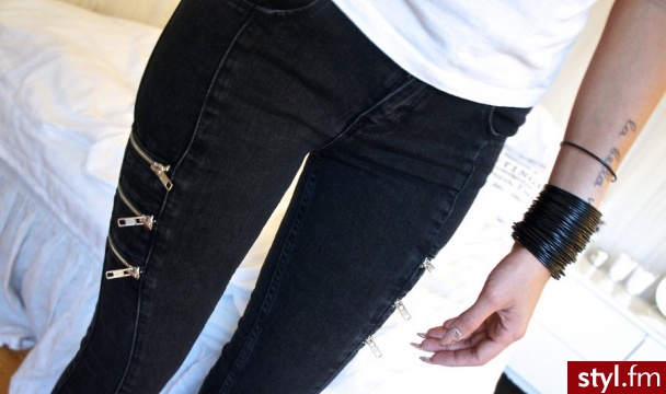 Jeansy Spodnie Moda