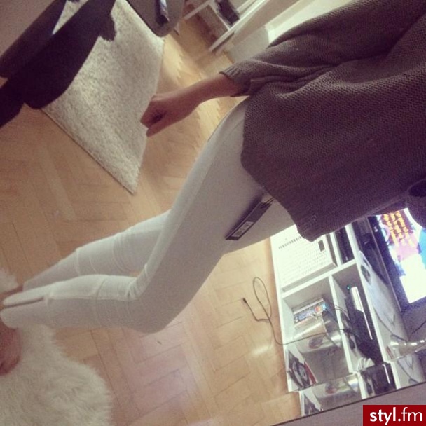 Leginsy Spodnie Moda