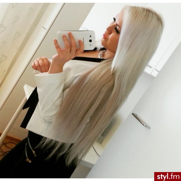 Blond Rozpuszczone Proste Na co dzień Długie Fryzury
