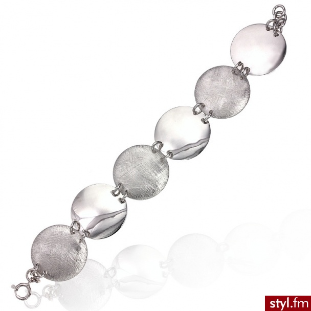 Dandelio Srebrna Bransoletka Scudo NDE-BRA-007-1 - Bransoletki Biżuteria Moda