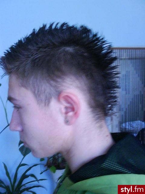 Punk Rock Alternatywne Średnie Fryzury