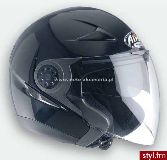 Airoh J-56/Jet55-S Color czarny - Pozostałe Buty Moda