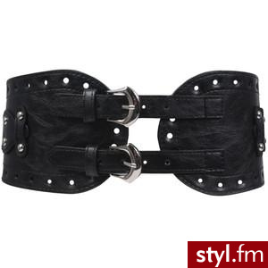 Double Buckle Belt - Forever21 - Polyvore. Pobrano ze strony: http://www.polyvore.com/double_buckle_belt/thing?id=31008805 - Misz-masz