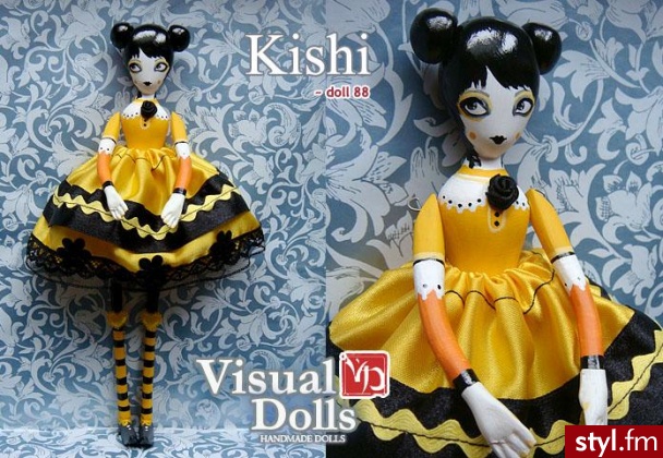 Visual Dolls. Wykonane ręcznie. :) Kupicie je na serwisie Pakamera. - Gadżety Inne Moda