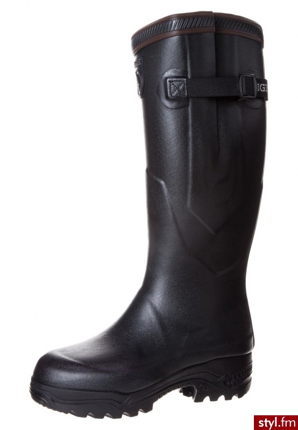 Aigle PARCOURS 2 ISO Kalosze czarny 84219 - Kalosze Buty Moda