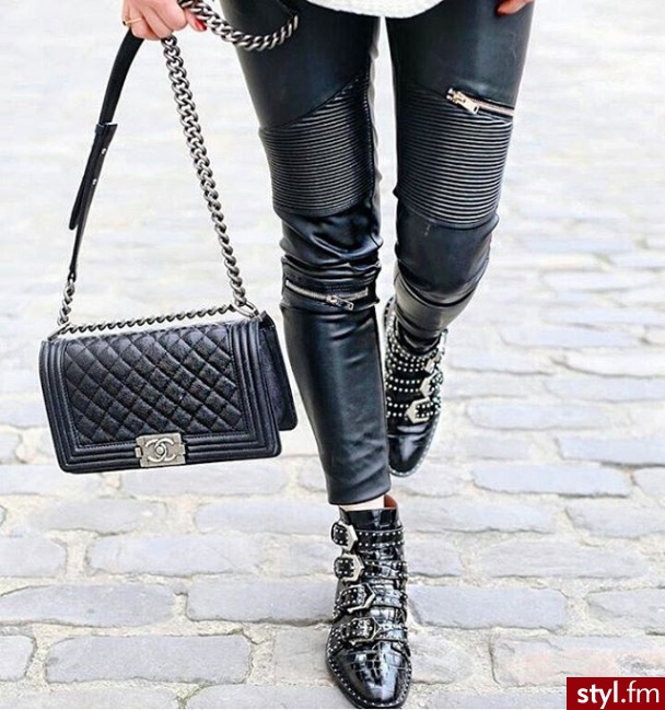Leginsy Spodnie Moda