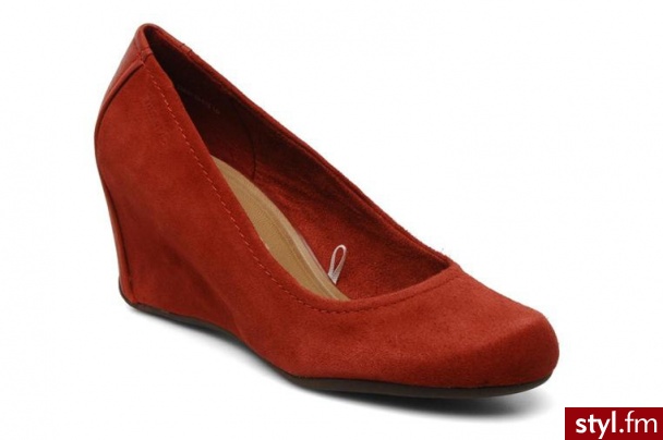 Tamaris CZÓŁENKA ELEANORES BY 62345515 CRANBERRY - Czółenka Buty Moda