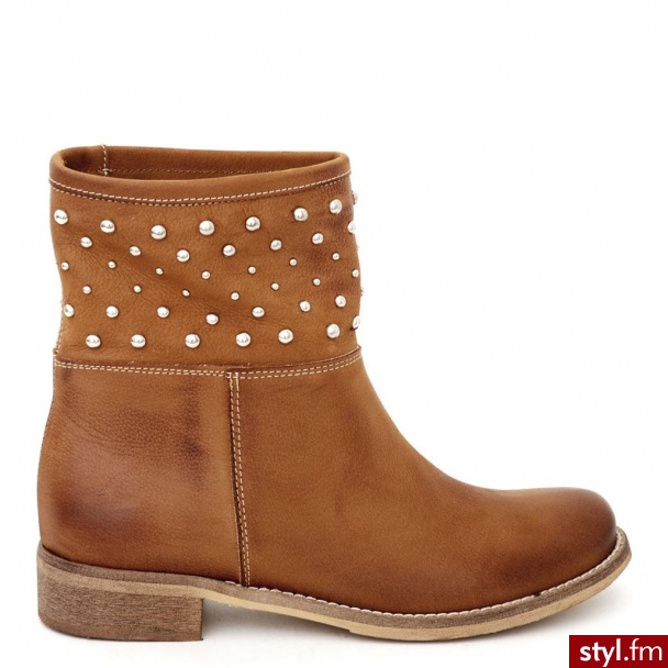 Venezia BOTKI FB720SF A CUO - Botki Buty Moda