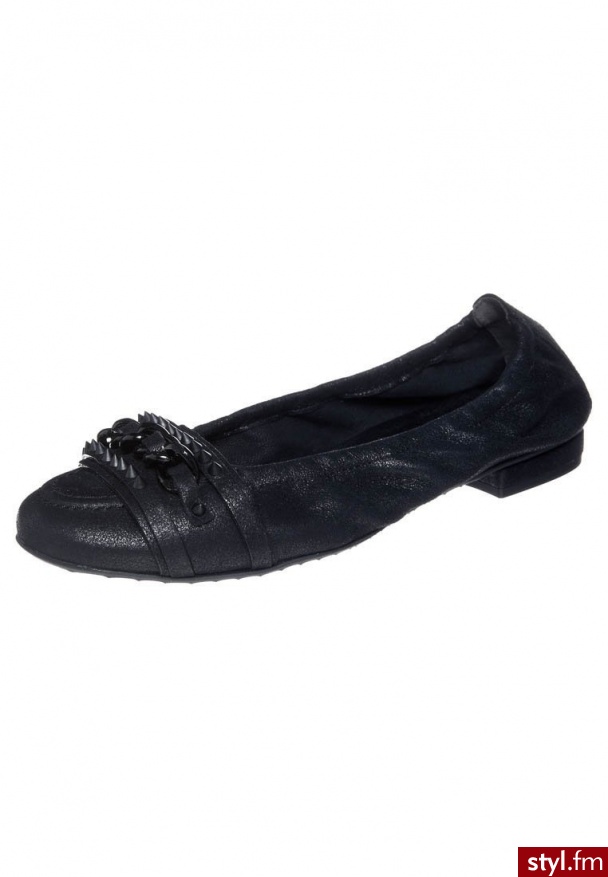 Kennel + Schmenger Kennel + Schmenger MALU Baleriny czarny (61 91570) - Balerinki Buty Moda