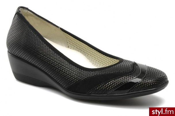 Melluso BALERINKI BRIGITTE BY MELLUSO (Czarny) - Balerinki Buty Moda