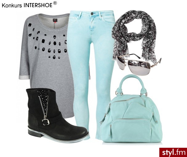 szarość i mięta :) - Konkurs - Intershoe Styler