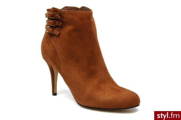 Georgia Rose PÓŁBUTY I BOTKI BAMOU BY GEORGIA ROSE (Brązowy) - Botki Buty Moda