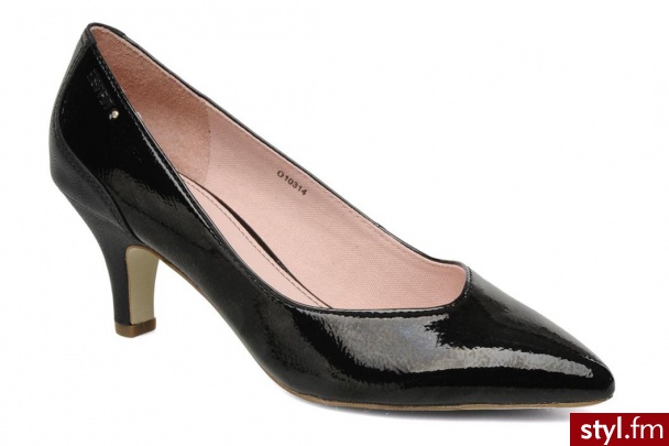 Esprit Czółenka Wally Vernice Pump by (Czarny) - Czółenka Buty Moda