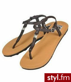 Roxy Sandały damskie NUCANY brązowe roz. 37 - Sandały Buty Moda