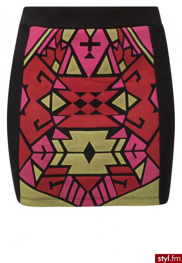 Even&Odd Spódnica mini czarny (EV-0713-0614) - Pozostałe Spódnice Moda