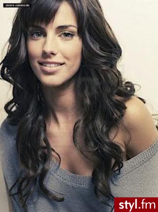 fryzury-krecone. Jessica Lowndes - Kręcone Na co dzień Średnie Fryzury