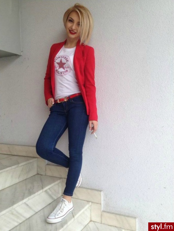 Jeansy Spodnie Moda