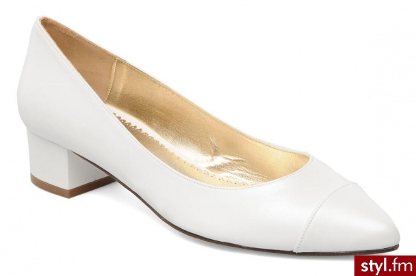 Georgia Rose Balerinki Christabella (Biały) - Balerinki Buty Moda