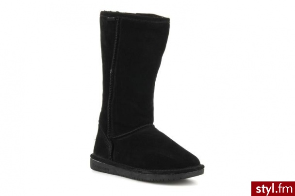 Bearpaw KOZAKI EMMA TALL BY BEARPAW (Czarny) - Kozaki Buty Moda