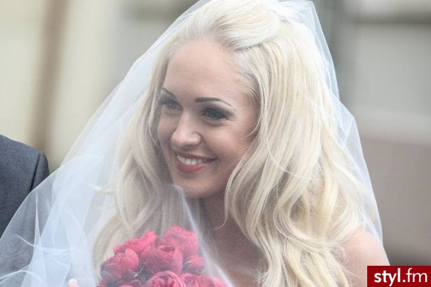 Blond Rozpuszczone Kręcone Ślubne Długie Fryzury