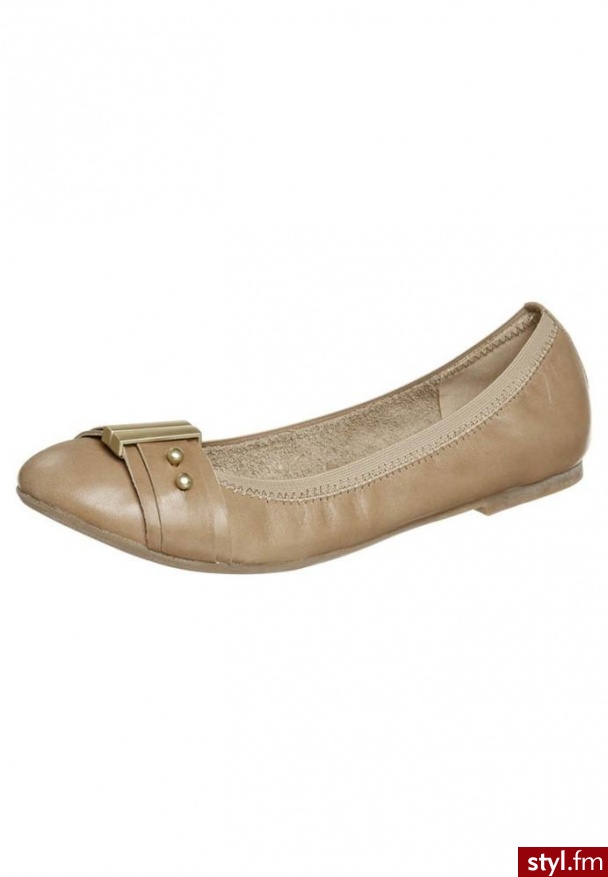 JB MARTIN BAGUERA Baleriny beżowy - Balerinki Buty Moda