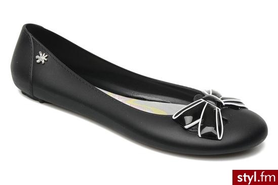 Méduse Balerinki Sambano (Czarny) - Balerinki Buty Moda