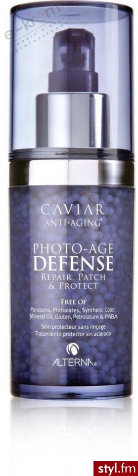 ALTERNA SEASILK CAVIAR PHOTO-AGE DEFENSE Emulsja regenerująco-ochronna do włosów bez spłukiwania 60 ml - Emu Buty Moda