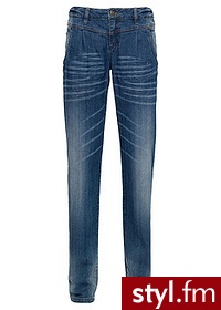 Bonprix Dżinsy chino 975496_1412 - Jeansy Spodnie Moda