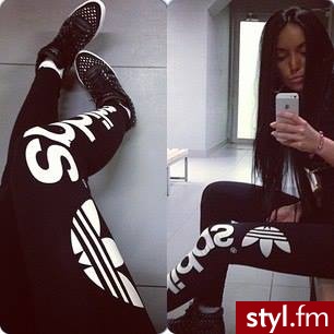 Leginsy Spodnie Moda