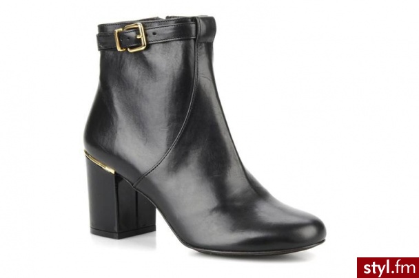 Robert Clergerie PÓŁBUTY I BOTKI HUT BY (CZARNY) (Czarny) - Botki Buty Moda