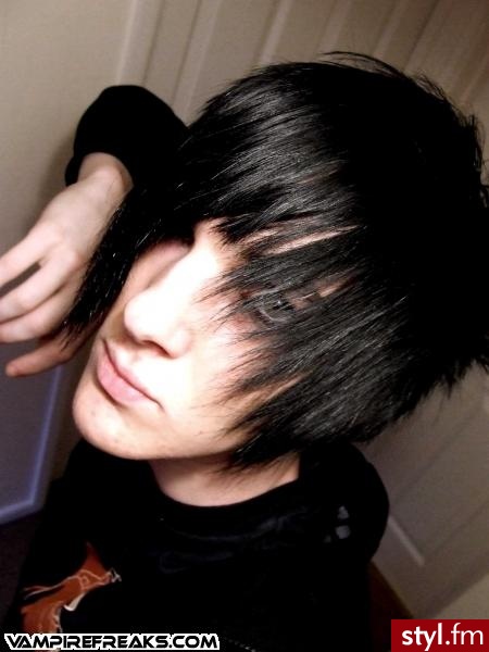 EMO Alternatywne Średnie Fryzury
