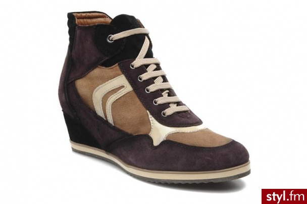 Geox MODNE TENISÓWKI D ILLUSION A BY GEOX (Multikolor) - Koturny Buty Moda