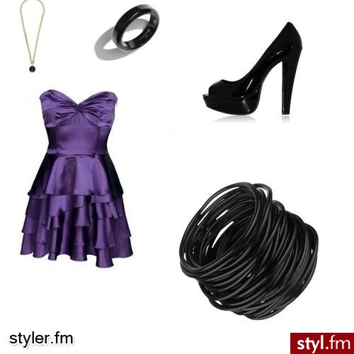 fioletowy szyk - Styler