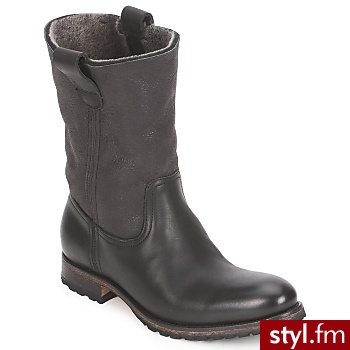 Atelier Voisin BUTY RAMONI Black - Kozaki Buty Moda