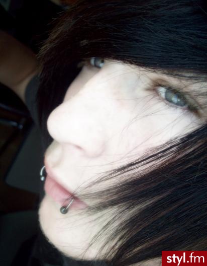 EMO Alternatywne Średnie Fryzury