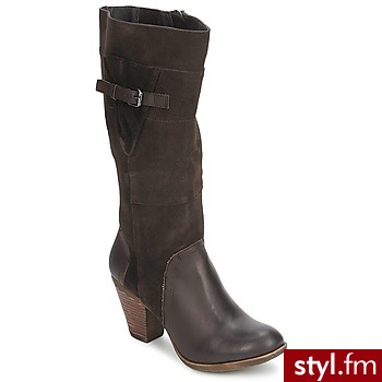 Xti BUTY HERNAN Brown - Kozaki Buty Moda