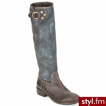 Fru.it BUTY ELDA ANTRACYT - Kozaki Buty Moda
