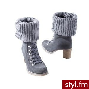 GREY BOOTS*** - Polyvore. Pobrano ze strony: http://www.polyvore.com/grey_boots/collection?id=643816 - Pozostałe Buty Moda