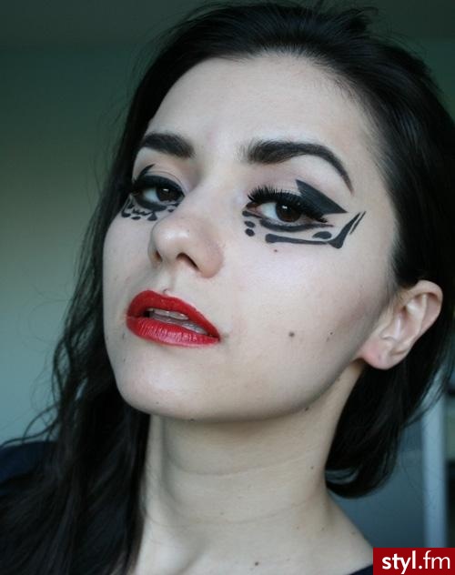 lady gaga inspired - Artystyczne Makijaże