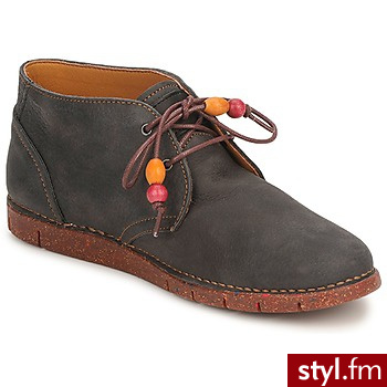 Art Buty I MOVE Grey Granat Półbuty - Półbuty Buty Moda