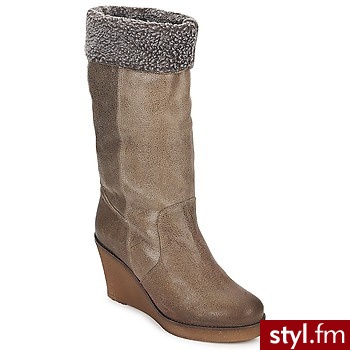 Koah BUTY FAUST TAUPE - Kozaki Buty Moda