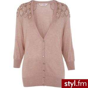 Scallop Sequin Cardi - Miss Selfridge - Polyvore. Pobrano ze strony: http://www.polyvore.com/scallop_sequin_cardi/thing?id=31273750 - Pozostałe Ciuchy Moda