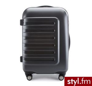 WITTCHEN WALIZKA ŚREDNIA TRAVEL LIGHT PC CZARNA (56-3-552-1D) - Torby podróżne Torebki Moda