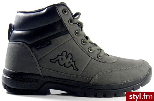 Kappa buty Bright Mid - grey Trekkingowe Czarny - Pozostałe Buty Moda