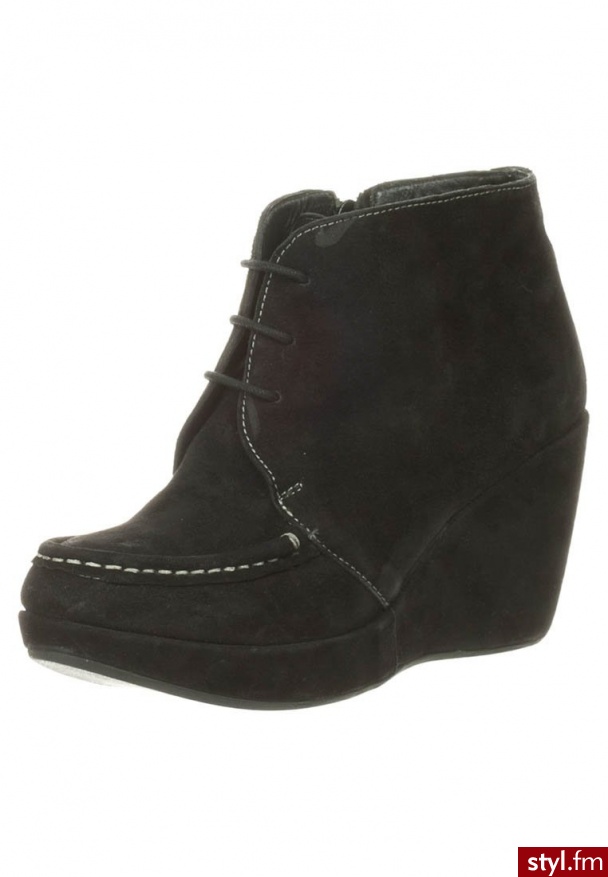 Zign Botki i Ankle Boots czarny - Botki Buty Moda