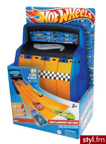Hot Wheels Wyścigowa Walizka - Zjeżdżalnia Hwcc4 - Dziecko